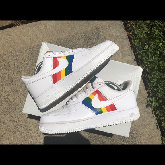 Nike Other - Custom Nike Air Force 1 Pride